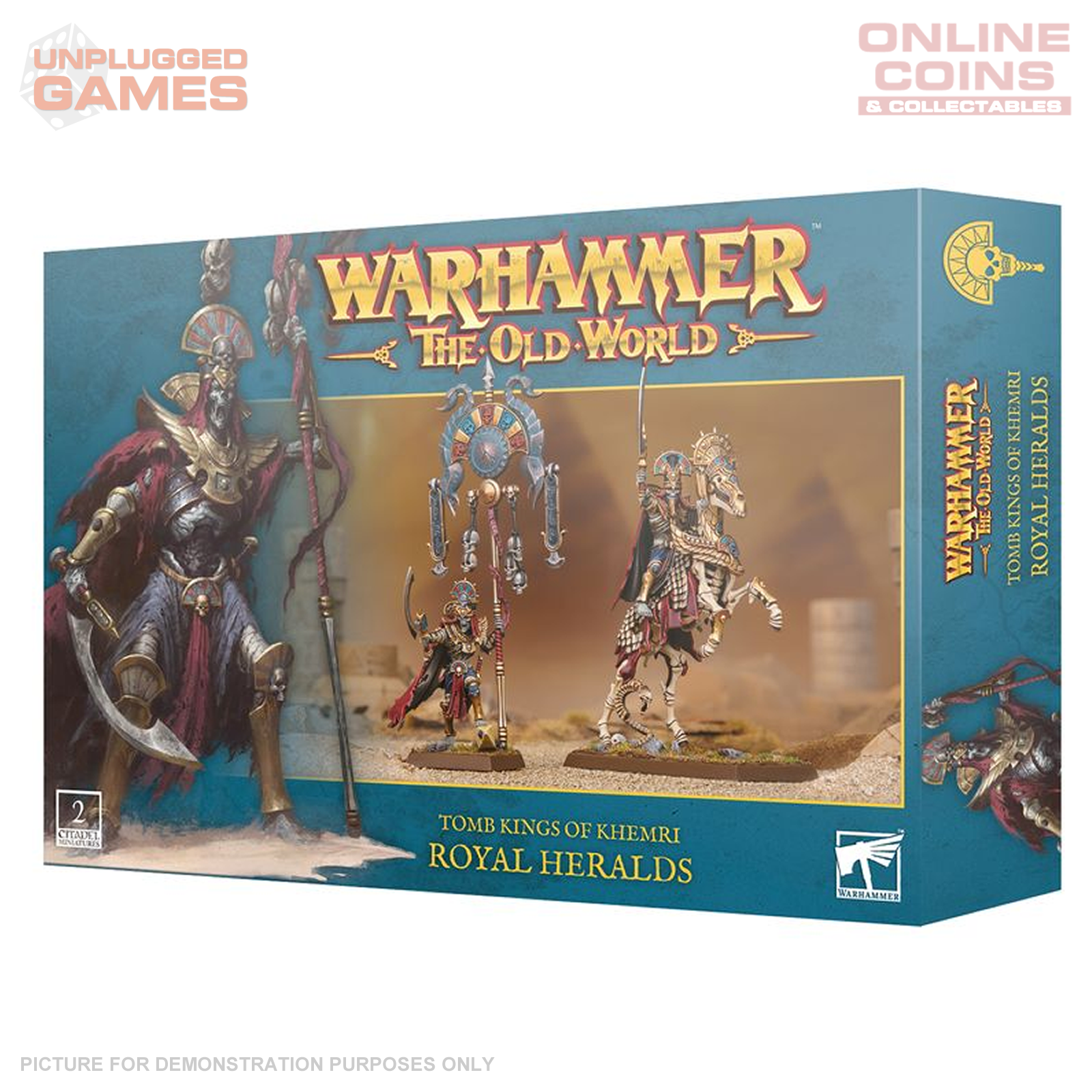 Warhammer The Old World - Tomb Kings Of Khemri - Royal Heralds